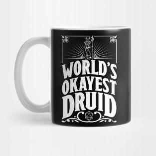 D&D Worlds Okayest Druid Mug